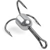 8pcs Snagging Hooks Snagging Weighted Treble Hooks Strong Large Fishing