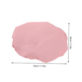 Ipetboom 2pcs Hair Drying Shower Caps - Microfiber Shower Hat Reusable Waterproof Two Layer Design for Women Straight Curly Long Braided Hair Spa and Home Use