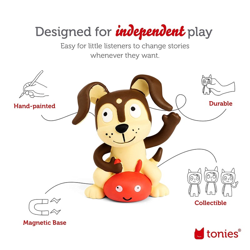 Toniebox Audio Player Starter Set with Playtime Puppy - Listen,