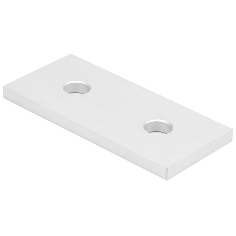 10Pcs Joining Plate Aluminum Flat Straight Brackets Connecting Reinforcement Vertical