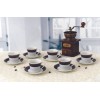 World Faith Espresso Cups and Saucers Set for Tea or