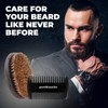 GUARD&MARINE Beard Brush & Comb Set - Natural Boar Bristle