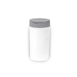 INEVIBE Disinfecting Wipes Dispenser - Push Button Decorative Holder for Standard Cleaning Wipes Container, Use in Kitchen Countertop, Bathroom, Classroom (White)