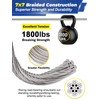 TooTaci 1/8 Wire Rope Kit, 200ft 1/8 Stainless Steel Cable