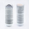Gifbera Mini Foil Baking Cups Silver, 300-Count Bright Foil Paper