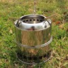Mini Alcohol Stove for Camping Hiking Stainless Steel Campfire Stove