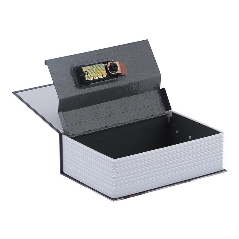 lyrlody Replica Book Shaped Safe Box Home Durable Safefall for