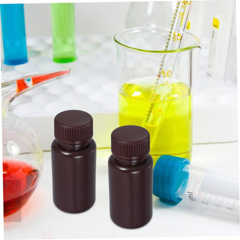 MAGICLULU 6pcs Laboratory Reagent Bottles Sample Containers for Liquid Storage