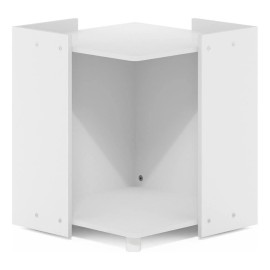 Furinno Peli Litter Box Enclosure in Solid White