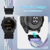 RanBluu QuickFit 20 mm Nylon Bracelet for Garmin Fenix 8