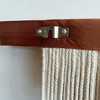 laddawan Extra Large Macrame Wall Hanging Dip-Dyed Tapestry Modern Wooden
