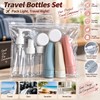 Refillable Travel Bottles for Toiletry Storage – Portable Liquid Containers
