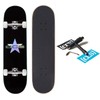 [CCS] 97 Star Skateboard Complete - Holographic/Black - 8.00"