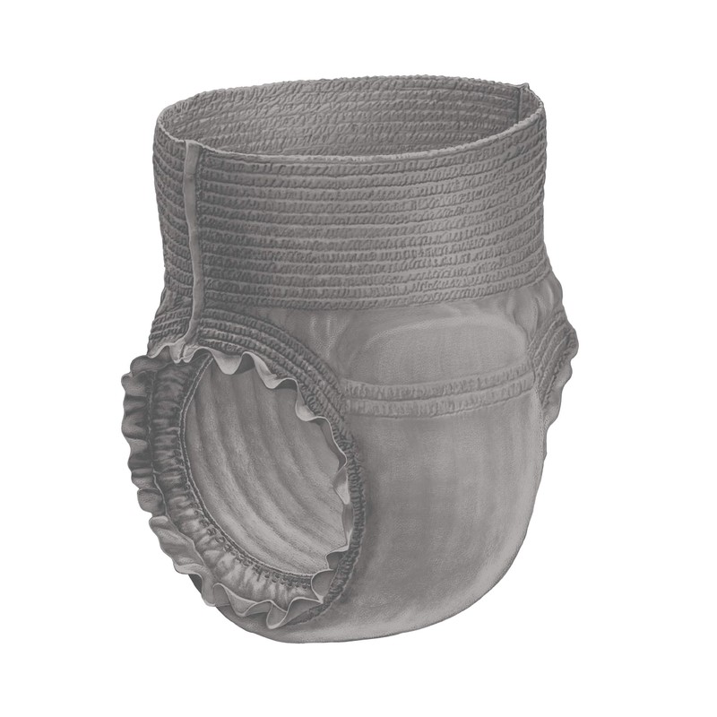 FitRight Incontinence Underwear for Men, Disposable Underwear with Heavy Absorbency,