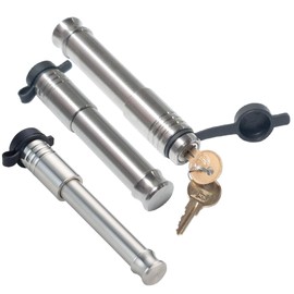 InfiniteRule Security 61661 | 3 Pack Mixed 2.5, Keyed Alike, Hitch Locks for B&W 2.0" & 2.5" Continuum Hitch 16K LB - Includes Lock for 2.5" Receiver