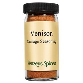 Venison Sausage Seasoning By Penzeys Spices 3.1 oz 1/2 cup jar