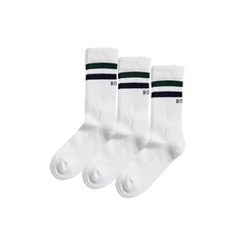 Björn Borg Mens Core Crew 3p Socks, White, 7-10 EU