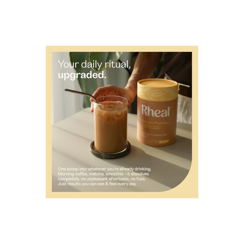 Rheal Bovine Collagen Peptides Powder 303g