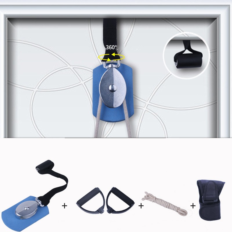 Shoulder Exercise Pulley Over Door Alloy Steel Promote Recovery Rehabilitation