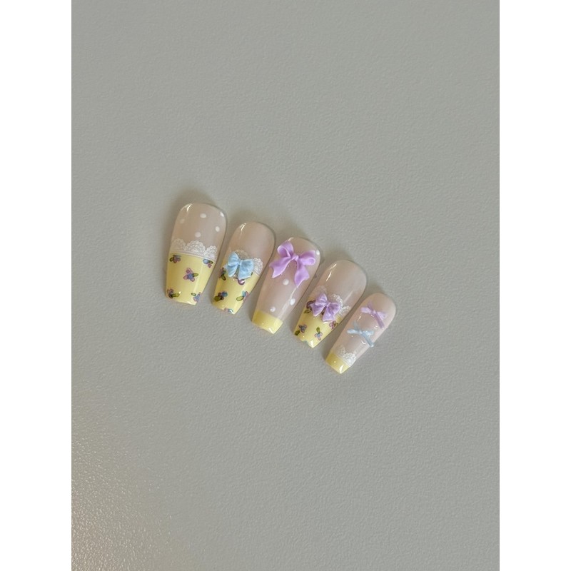 Innocent Nail Lace Pure Moment 3 types - Butter Ribbon