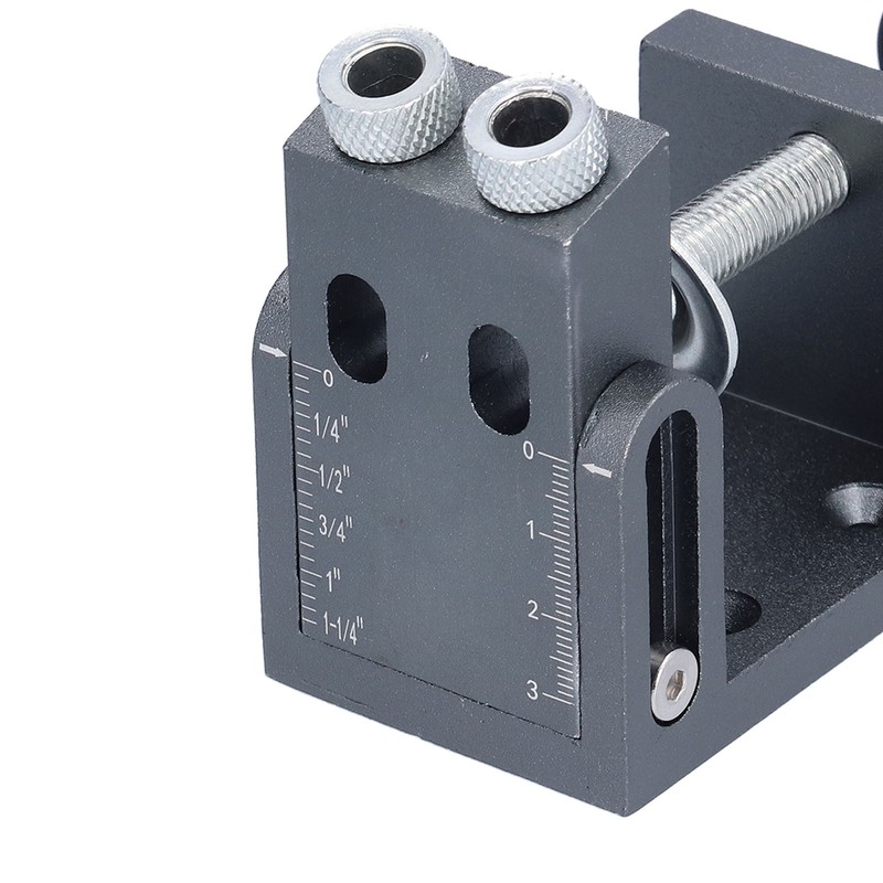 Inclined Hole Locator Positioner 15 Degree Adjustable Aluminum Alloy Woodworking