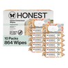 The Honest Company Hypoallergenic Multi-Use Baby Wipes for Sensitive Skin,