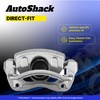 AutoShack Front Left Brake Caliper Assembly with Bracket Replacement for