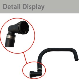 Peintu Upper Radiator Hose Y-Connector Lower Degaus DR3Z-8566-A Compatible with Ford F150 5.0L 2011-2020,Replaces CL3Z 8260-A BL3Z 8C350-A