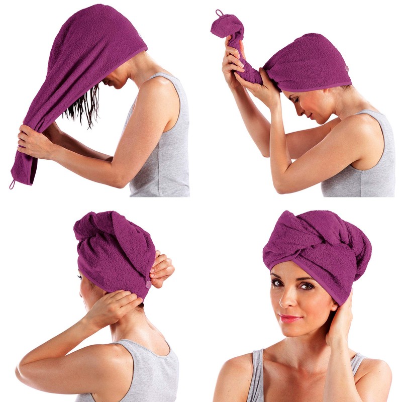 Erwin Müller Heidelberg Series Hair Turban Bath Towel