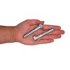 SKIR'CO (10 pcs) DIN 571 Zinc Plated Steel Hexagon Head