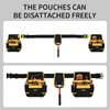 Tool Belts for Men,Heavy Duty Tool Belts with 26-Pockets,Adjustable and