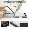 Clipboard with Storage High Capacity Plastic Nursing Clipboards with Pen