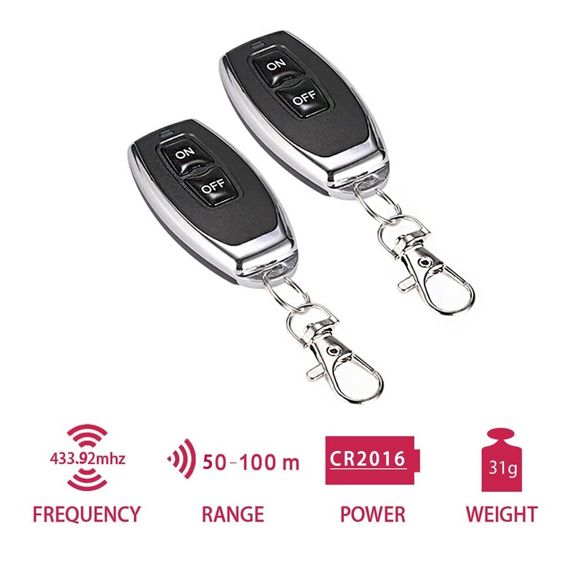 WOODGUILIN Wireless Remote Kill Switch for Car, Remote Battery Disconnect