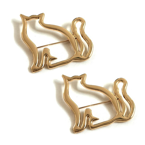 Climple Cats Pin Brooches for Women Men - Couples Valentines