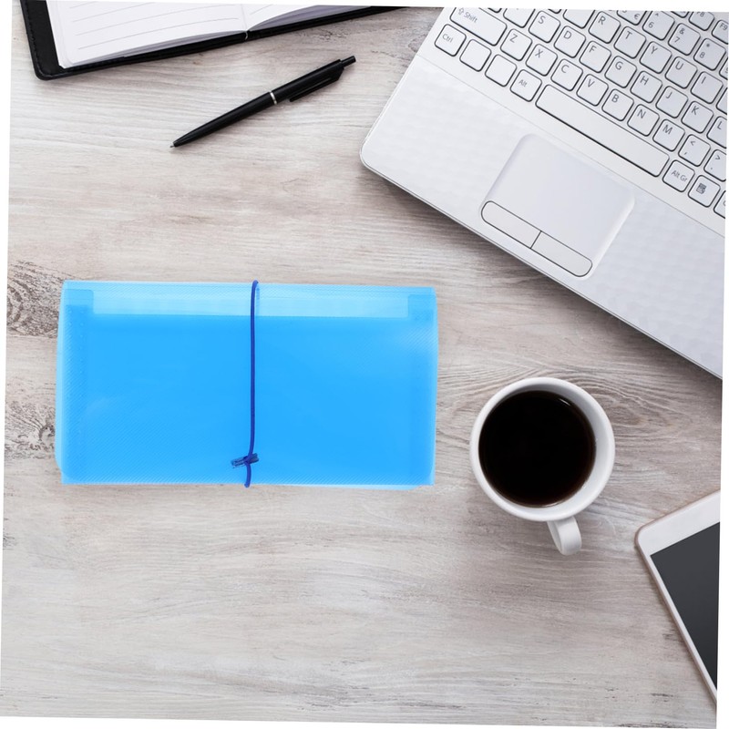 Operitacx B6 Expanding Folder Organizer 13 Pocket Transparent Document Holder