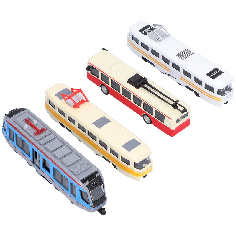 HighSpeed Railway Bus Model PullBack Vehicle Collection Model Toy for