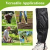 Wanocean 2Pcs Lawn Care Leg Gaiters, Waterproof Trimming Leg Protectors,