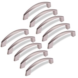 SOTECH JUNKER Design THEA BA Furniture Handles 96 mm Stainless Steel Look Matt Unbrushed Pack of 10