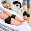 1 Pair Silicone Heel Pads for Shoes – Adjustable Strap