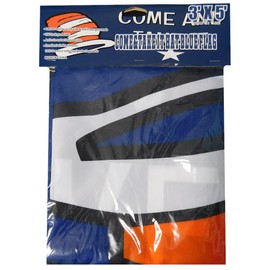 Come And Take It CATI Hat Blue Premium Quality Heavy Duty Fade Resistant 3x5 3'x5' 100D Woven Poly Nylon Flag Banner Grommets