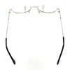 TOKYO GOODS MARKET Charm with No Lens Oval Half Rim