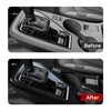 Youtaiche Car Gear Shift Panel ABS Carbon Fiber Decal Sticker