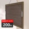 2 PCS Heavy Duty Picture Hangers Large D-Ring Hanger for