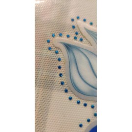 Unbranded transfer for shirts ,flags, bags. To be used with heat press