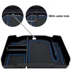 EVTIME Center Console Organizer fit for Dodge RAM 1500 2500