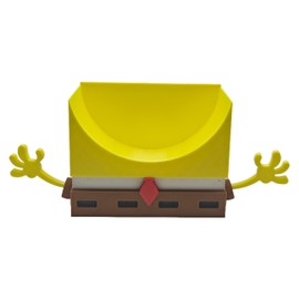 Kitchen Cartoon Smiley Face Sponge Holder, Creative Cute Bob Sponge Holder Cleaning