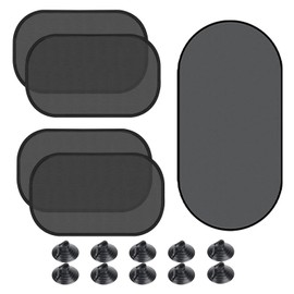 SSKHE Car Sun Shade for Car Side Window, Car Window Sunshades for Baby Pets with UV Protection, 5 Packs Sun Visor for Blocking Harmful UV Rays Sun Glare Heat, 44 x 36CM,100 x 50CM
