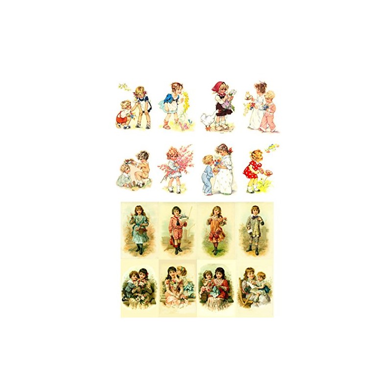 Decoupage Paper Pack (20 Sheets 10 x 15 cm) Children