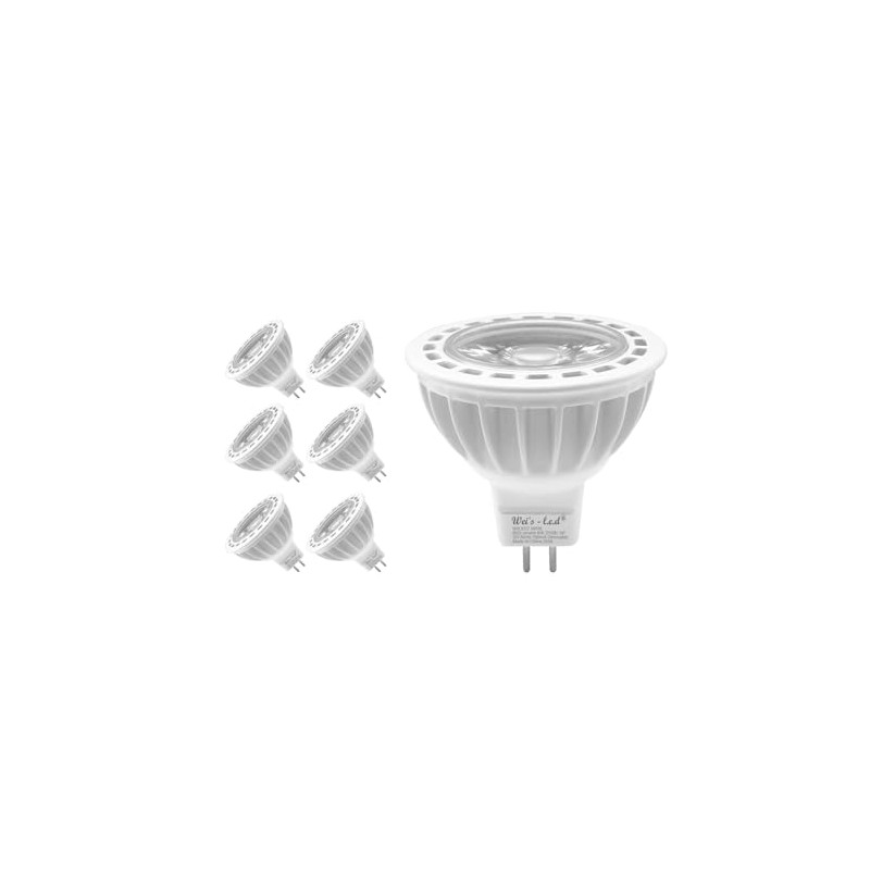 wei's-l.e.d 8W MR16 GU5.3 Led Bulbs, High Power, 800 Lumens,