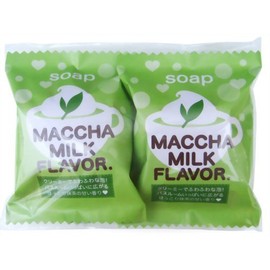 Pelican Soap Matcha Milk Soap, 2.8 oz (80 g) x 2 x 4 Packs